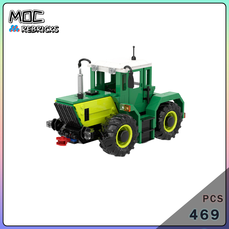 Farming And Agriculture Pdf - MOC Heavy-Duty 4WD Agricultural Tractor Building
