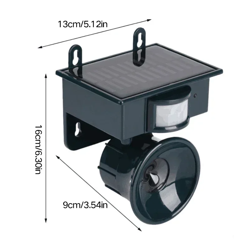 Solar Ultrasonic Animal Deterr - огляд і ціна Solar Bird Scarer