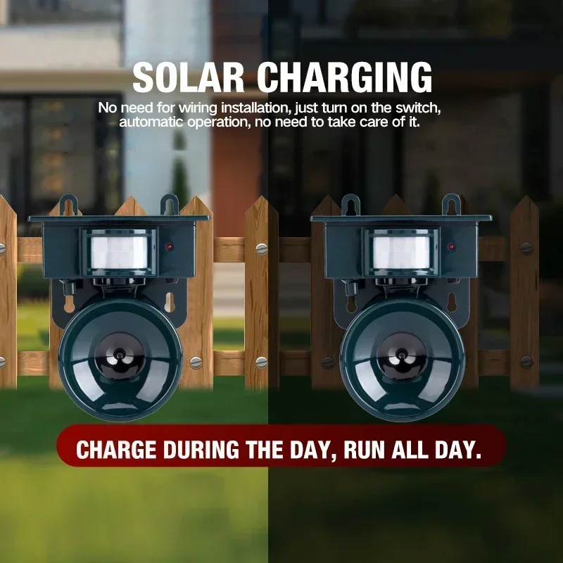 Solar Ultrasonic Animal Deterr - огляд і ціна Solar Bird Scarer