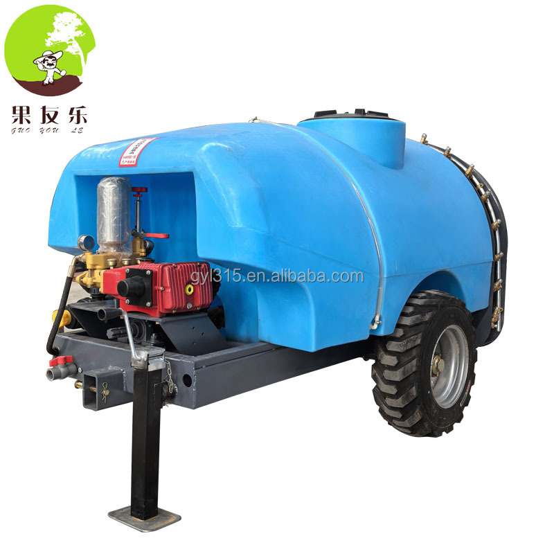 Lingfeng 1000L Agricultural Pu - огляд і ціна Orchard Sprayer Tractor