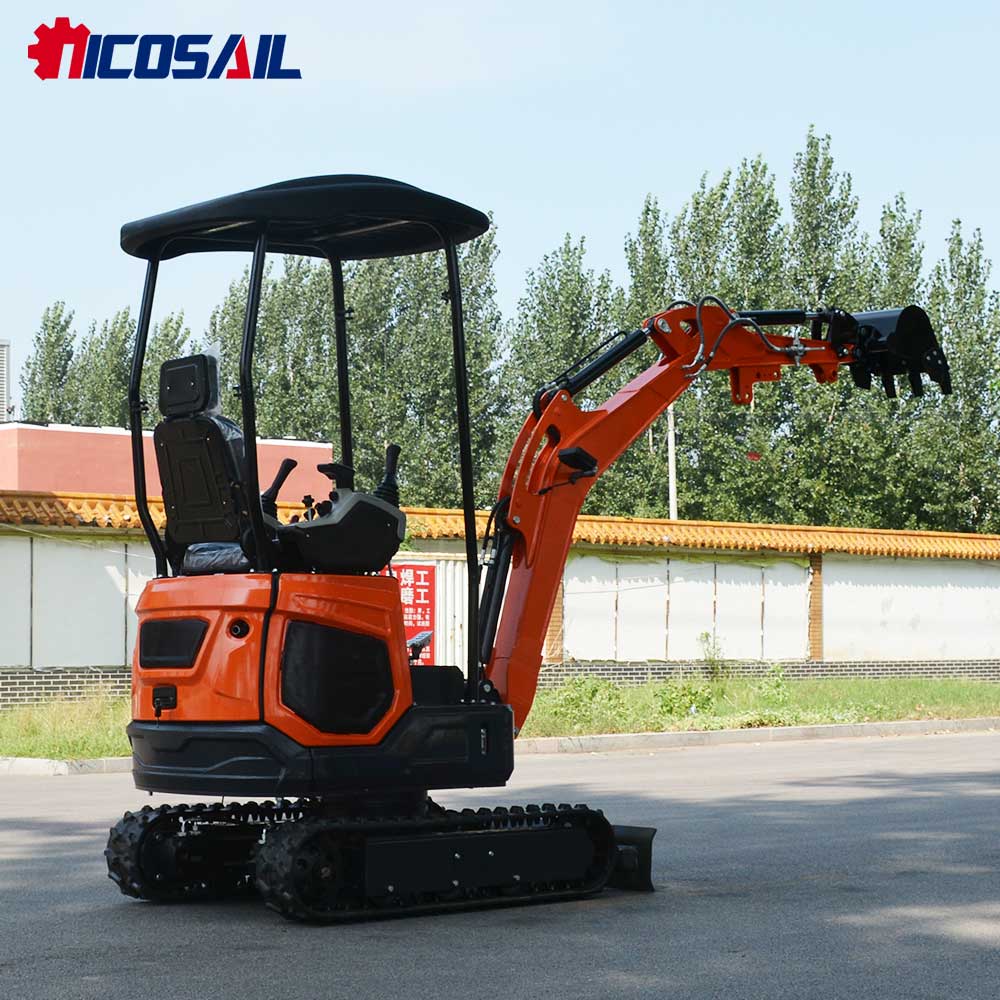 Multi-Use 1-2ton Mini Excavato - огляд і ціна Agriculture Farming Job