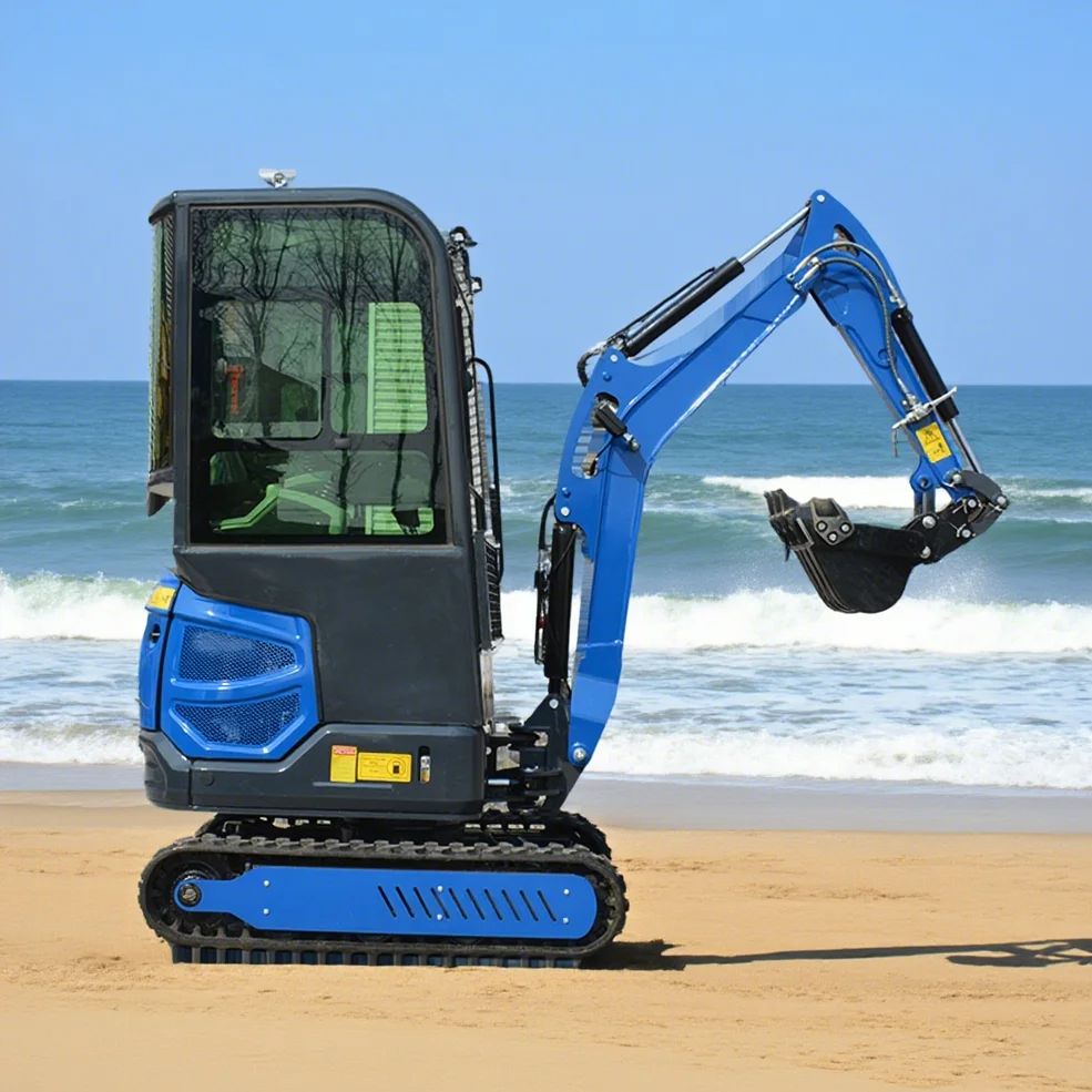 1-Ton Diesel Mini Excavator Ad - огляд і ціна Agriculture Farming New Technology