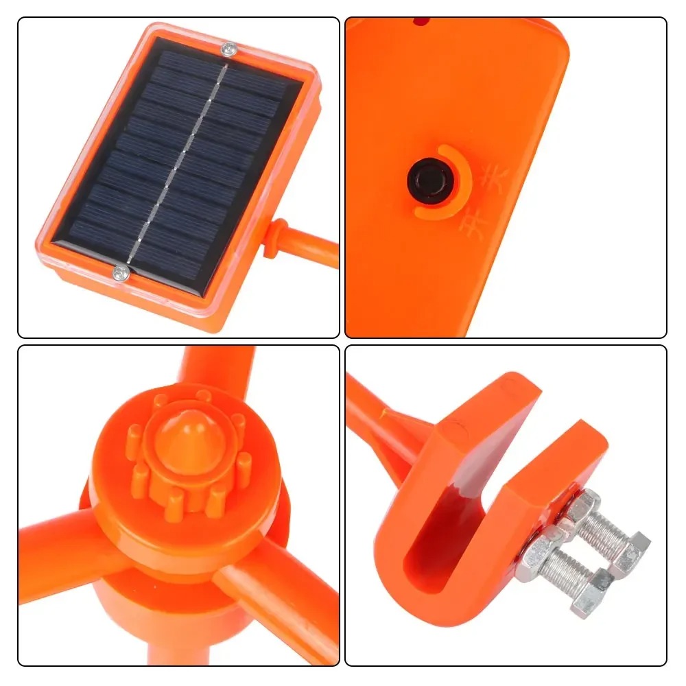 360° Spinning Reflective Scare - огляд і ціна Solar Bird Scarer